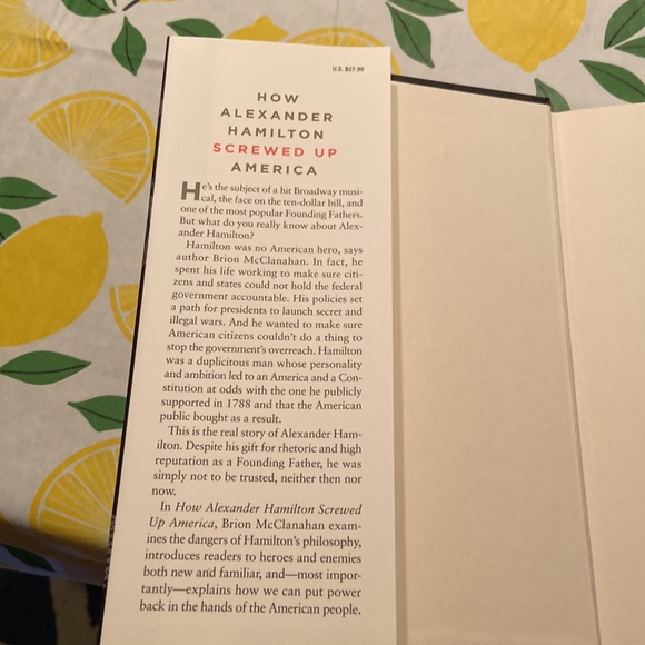 New hardback book… How Alexander Hamilton Screwed up America - Picture 5 of 6